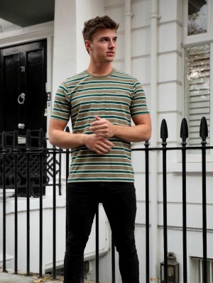 Blakely Alban Relaxed T-Shirt Grün | 7684FYRQG