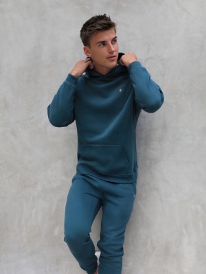 Blakely Anchor Relaxed Hoodie Grün | 7601VXDGF