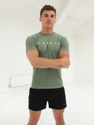 Blakely Apex Active T-Shirt Grün | 5036DNBTX