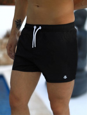 Blakely Arno Swim Shorts Schwarz | 8504TRAPH