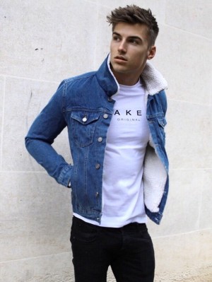 Blakely Banff Denim Jacket Blau | 7523TCJLM