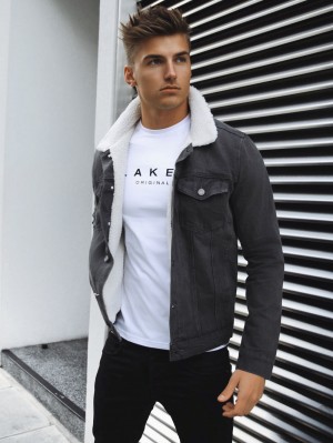Blakely Boston Denim Jacket Grau | 5607ZJFIW