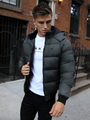 Blakely Brevik Coat Khaki Grün | 4789ISBAT