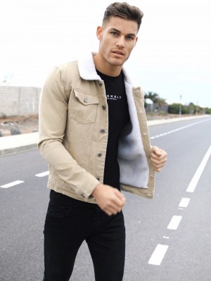 Blakely Bronx Denim Jacket Tan | 4083SFTQM