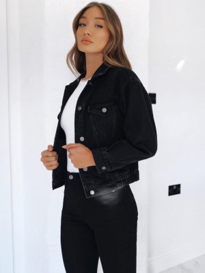 Blakely Brooklyn Denim Jacket Schwarz | 1068WRLXQ