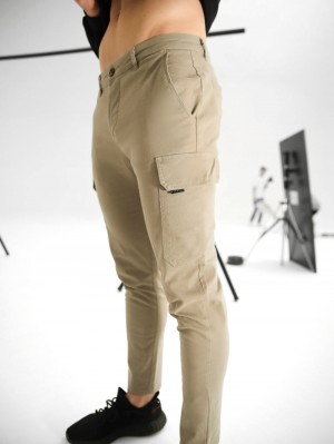 Blakely Cargo Trousers Tan | 5489BVFSR