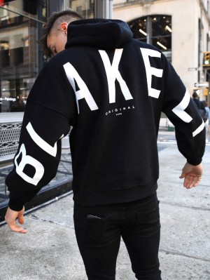 Blakely Idris Oversized Hoodie Schwarz | 4105GXCVP