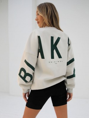 Blakely Isabel Oversized Jumper Grün | 9785XJQDI