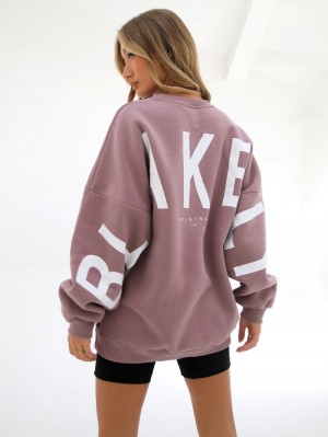 Blakely Isabel Oversized Jumper Rosa | 6451MHIVD