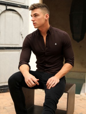 Blakely Jude Shirt Tiefesbraun | 6908OYXDS