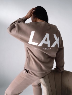 Blakely LAX Isabel Oversized Jumper Braun | 7320WXNVS