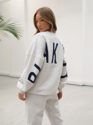 Blakely Life & Style Isabel Oversized Jumper Weiß | 2340HLFTV