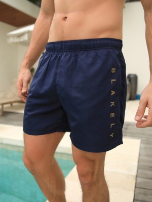 Blakely Lugano Swim Shorts Blau | 7632VHJYS
