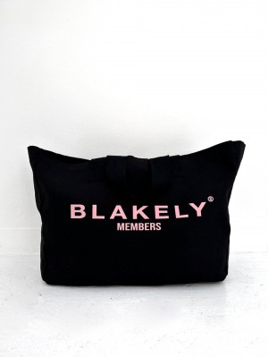 Blakely Members Tote Bag Schwarz Rosa | 9430QYTPR