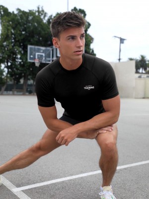 Blakely Slim Training T-Shirt Schwarz | 7846JAGIY