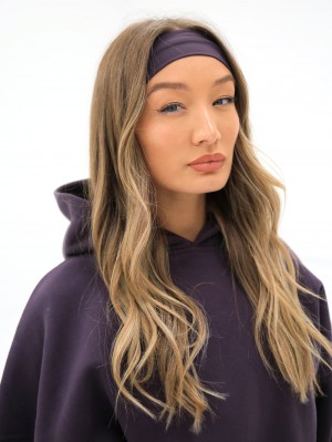Blakely Soft Headband Plum | 4820OGJXD