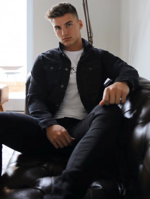Blakely Soho Denim Jacket Schwarz | 0431ODNZP