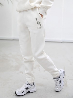 Blakely Studio Sweatpants Ivory | 0816HGJDW