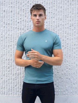 Blakely Torbora T-Shirt Grün | 0581UMGOV