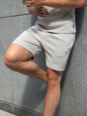 Blakely Toulon Textured Shorts Stone | 5684SBMDF