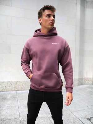 Blakely Universal Relaxed Hoodie Bordeaux | 2156SMBKH