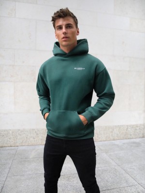 Blakely Universal Relaxed Hoodie Dunkelgrün | 1547FAVUN