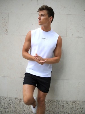 Blakely Universal Sleeveless Tee Weiß | 0248GCOKU