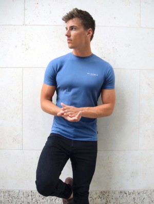 Blakely Universal T-Shirt Blau | 8345TWMHJ
