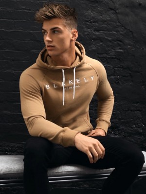 Blakely Varamero Hoodie Golden | 5903VJSNK