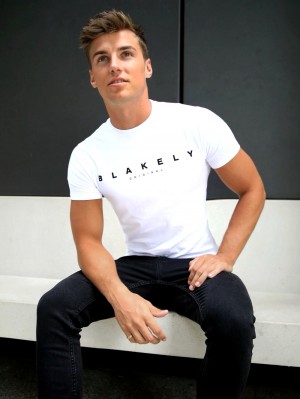 Blakely Whitestone T-Shirt Weiß | 3028PYJQC